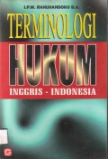 Terminologi Hukum Inggris - Indonesia
