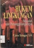 Hukum lingkungan masalah dan penanggulangannya