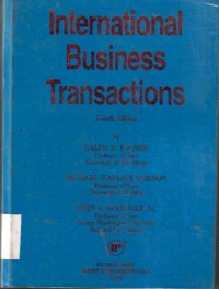 International Bussiness transactions