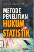 Metode Penelitian Hukum Statistik