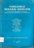 Pancasila Sebagai Ideologi Dalam Berbagai Bidang Kehidupan Bermasyarakat, Berbangsa dan Bernegara