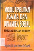 Model Penelitian Agama dan Dinamika Sosial Himpunan Rencana Penelitian