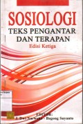 Sosiologi teks pengantar dan terapan edisi