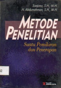 Metodea Penelitian suatu pemikiran dan Penerapan