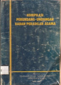 Kompilasi Perundang-undangan Badan Peradilan Agama