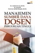 Manajemen sumber daya dosen perguruan tinggi