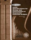 Guide specifications for design and construction of segmental concrete bridges 1999