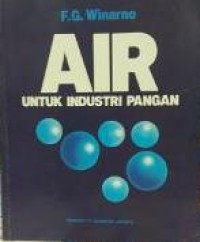 Air untuk industri pangan