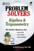 Algebra & trigonometry problem solver (Problem solvers solution guides)