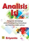 Analisis isi: pengantar metodologi untuk penelitian ilmu komunikasi dan ilmu-ilmu sosial lainnya