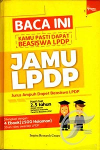 Baca ini kamu pasti dapat beasiswa LPDP