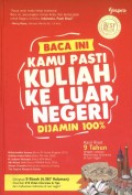 Baca ini kamu pasti kuliah ke luar negeri! Dijamin 100%