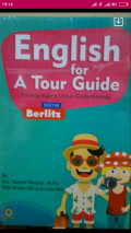 English for a tour guide