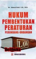 Hukukm pembentukan peraturan perundang-undangan