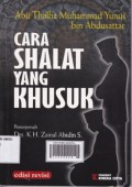 Cara shalat yang khusuk