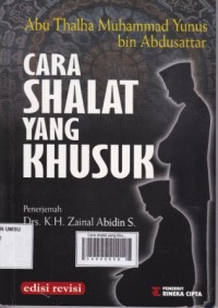 Cara shalat yang khusuk