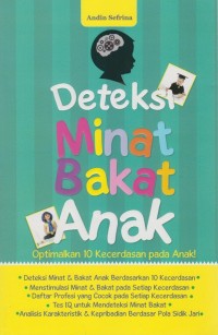 Deteksi minat bakat anak