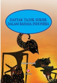 Daftar tajuk subjek dalam bahasa Indonesia