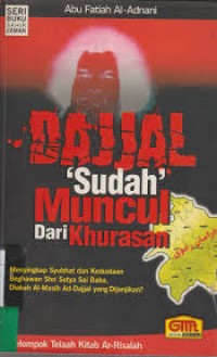 Dajjal sudah muncul dari khurasan