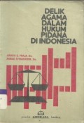 Delik agama dalam hukum pidana di Indonesia