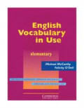 English Vocabularry in Use: elementary