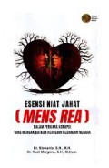 Esensi Niat Jahat ( Mens Rea)