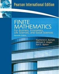 Finite mathematics : for business, economics, life sciences, and social sciences