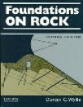 Foundations on rock