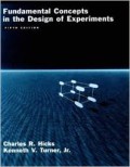 Fundamental concepts in the design of experiments