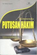 Hermeneutika Putusan Hakim
