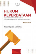 Hukum keperdataan dalam perspektif hukum nasional KUH Perdata (BW) hukum Islam dan hukum adat, Jilid 1