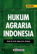 Hukum Agraria Indonesia