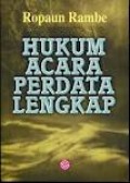 Hukum acara perdata lengkap