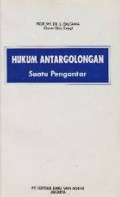 Hukum antargolongan : suatu pengantar