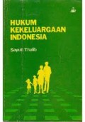 Hukum kekeluargaan Indonesia