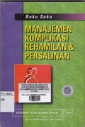 Buku saku Manajemen Komplikasi kehamilan & persalinan