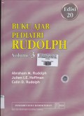 Buku ajar pediatri Rudolph
Judul Asli ; Rudolph's pediartrics, 20 ed