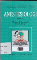 Anestesiologi