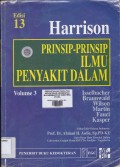 Harrison ; Prinsip -prinsip ilmu penyakit dalam Vol 3