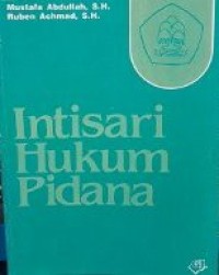 Intisari Hukum Pidana