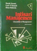 Intisari manajemen: essential of management