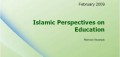 Islamic perspectives on education