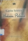 Kapita Selekta Hukum Pidana