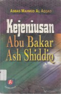 Kejeniusan Abu Bakar Ash Shiddiq