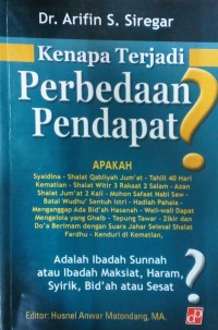 Kenapa Terjadi Perbedaan Pendapat?