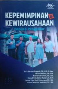 Kepemimpinan dan Kewirausahaan: Sebuah Pengantar