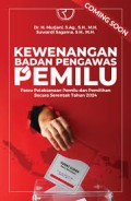 Kewenangan Badan  Pengawasan Pemilu