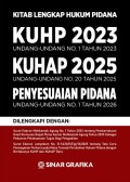 Kitab Lengkap Hukum Pidana KUHP 2023 Undang-Undang No.1 Tahun 2023 KUHAP 2025 Undang-Undang No. Tahun 2025, Penyesuaian Pidana Undang-Undang No.1 Tahun 2026