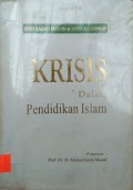 Krisis dalam pendidikan Islam
