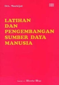 Latihan dan pengembangan sumber daya manusia